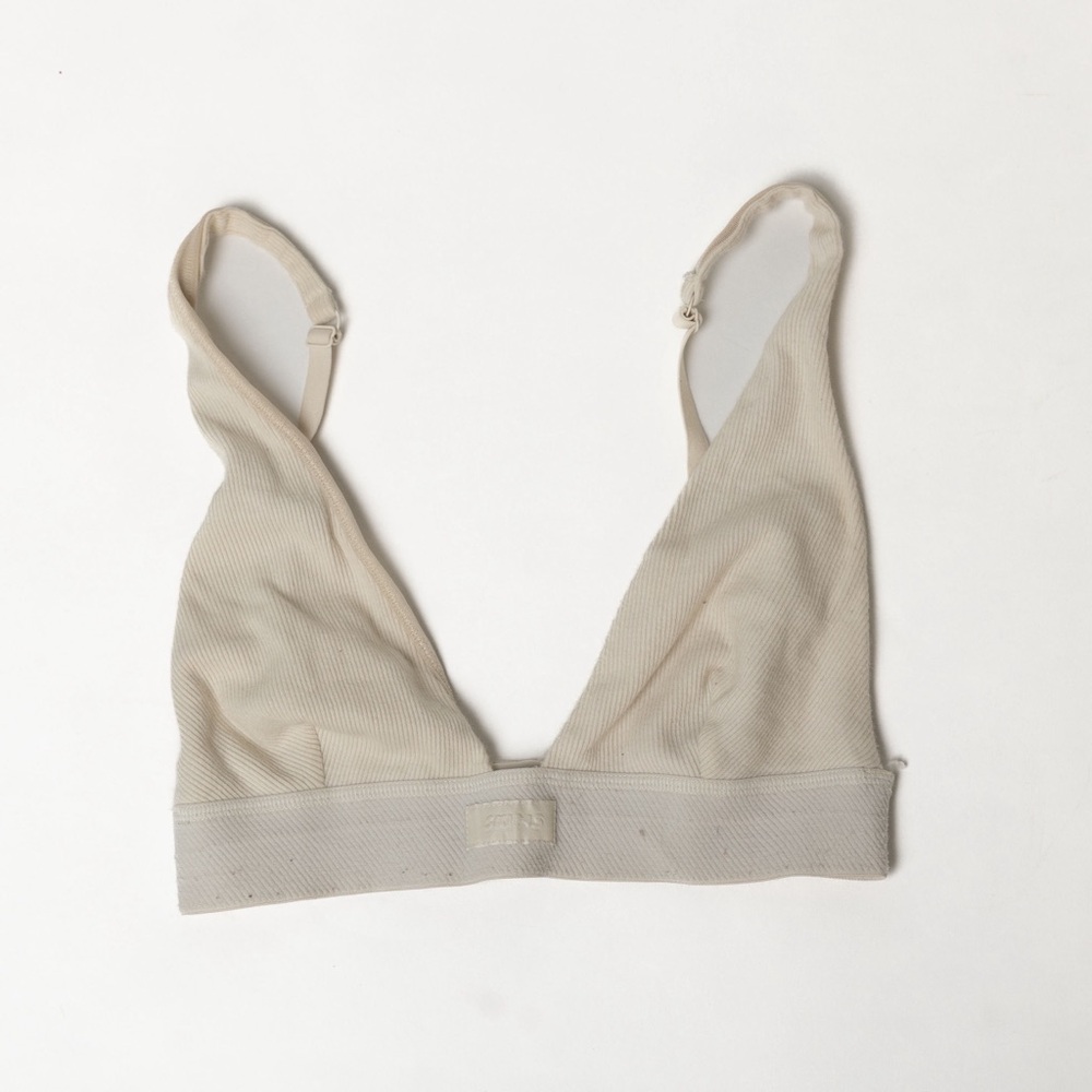 Skims Plunge Bralette Bone